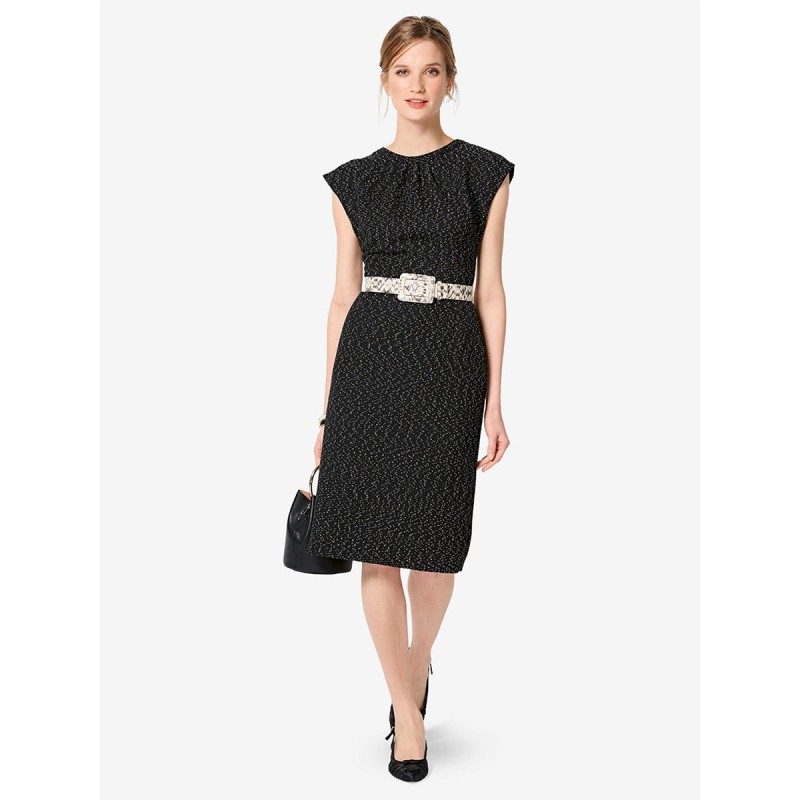Pattern Sheath dress with...