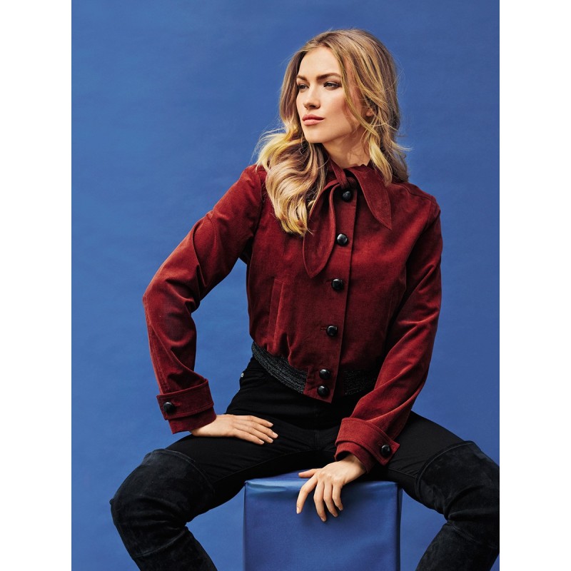 Викрійка Блузон вельветовий...