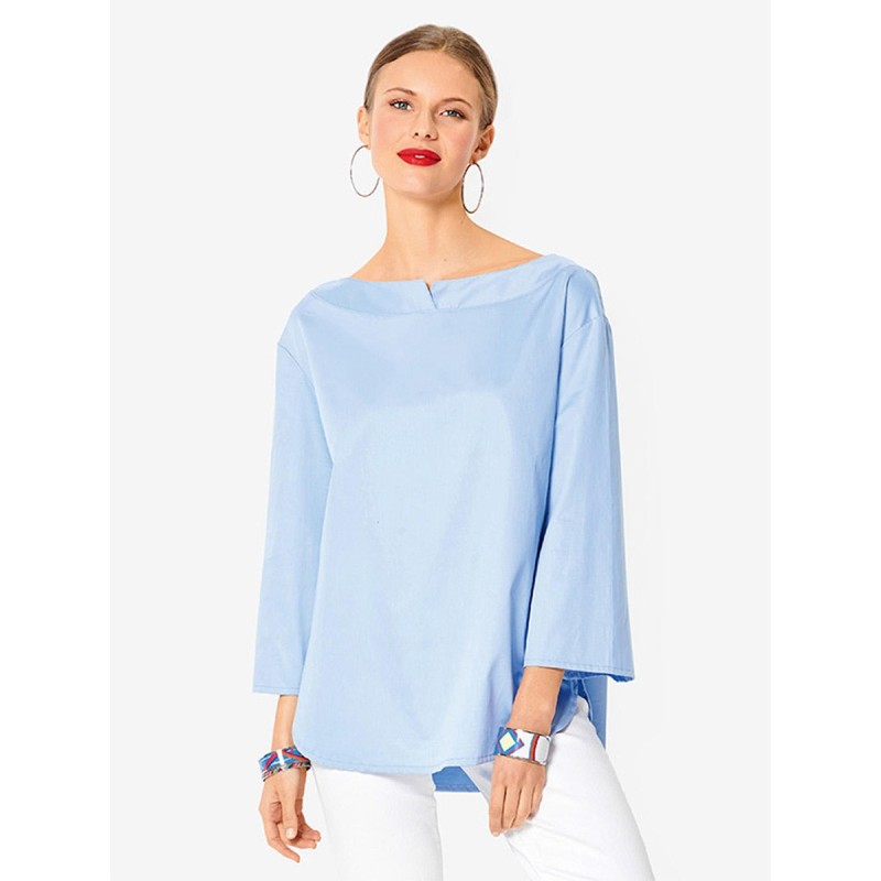 Pattern Blouse with shaped...