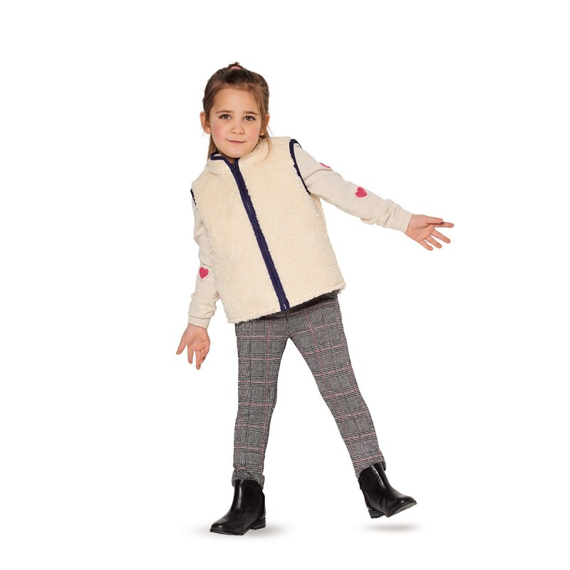 Выкройка Жилет из плюша...