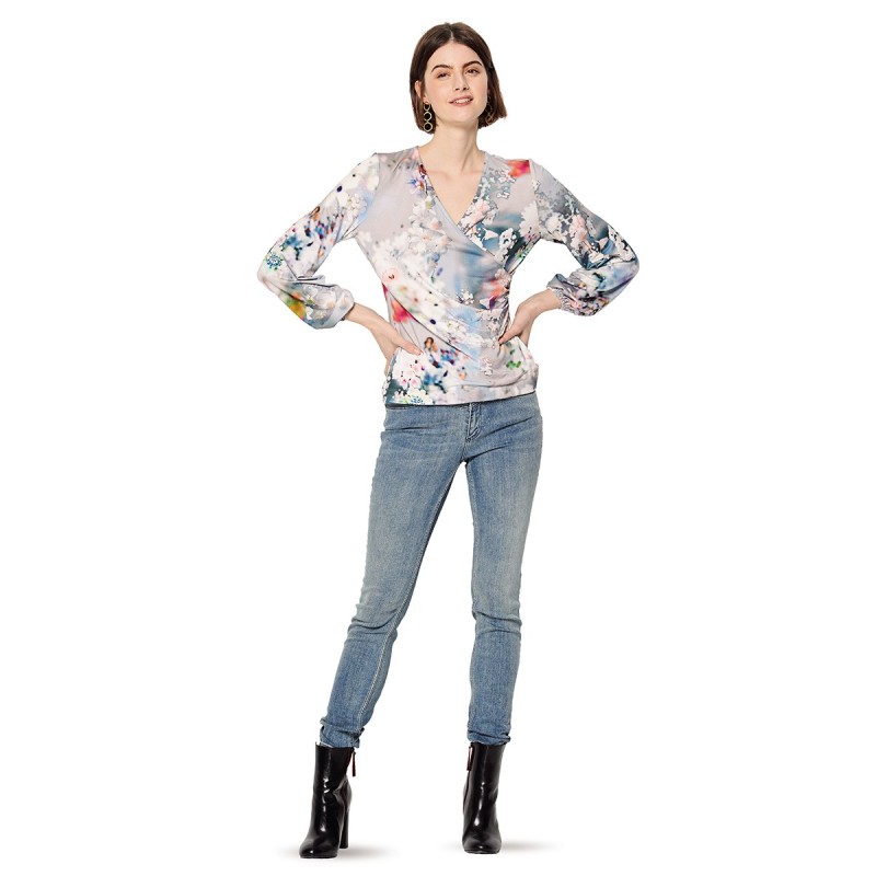 Викрійка Пуловер з запахом...