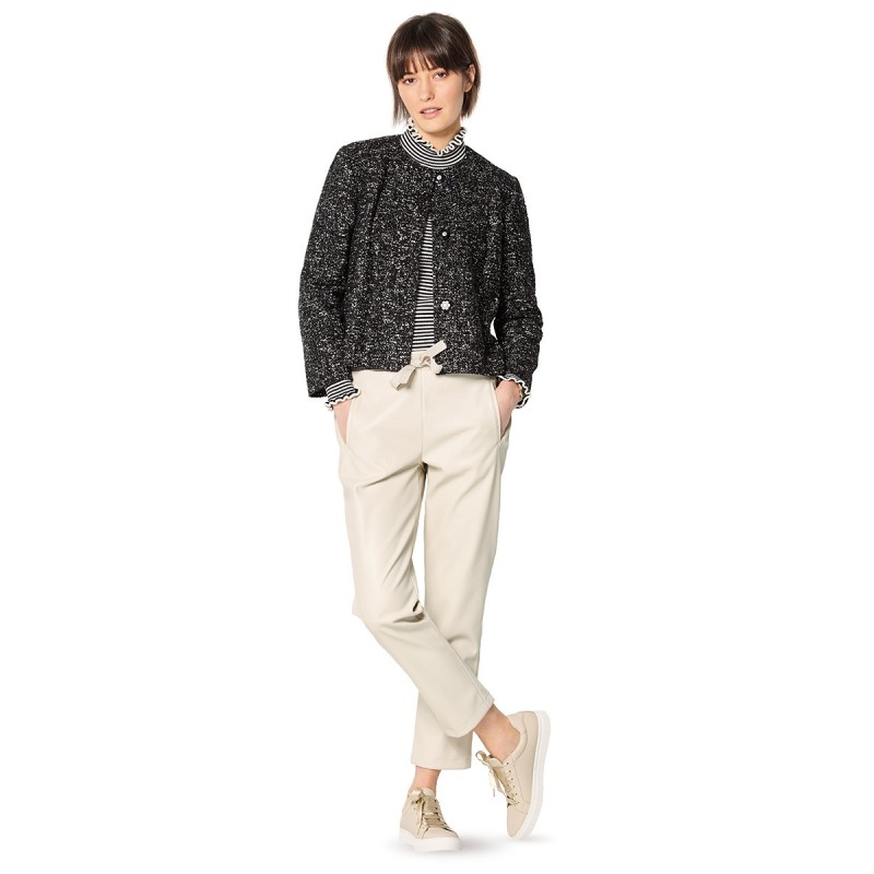 Pattern Short jacket with...