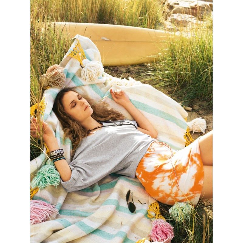 Pattern Short pullover with...