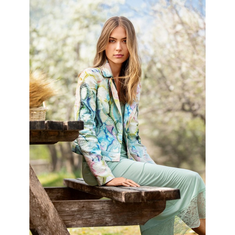 Pattern Jacket with a...