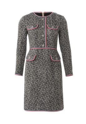 Pattern Dress-sheath in the style of Gucci (Burda 2/2018, pattern number 6385 A)