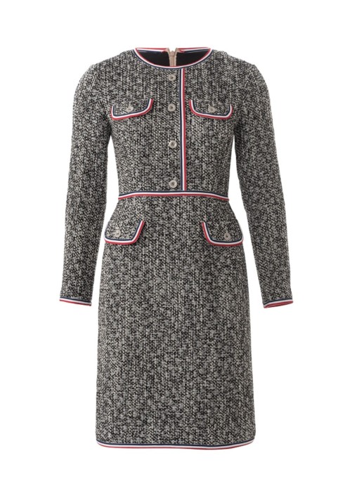 Pattern Dress-sheath in the style of Gucci (Burda 2/2018, pattern number 6385 A)