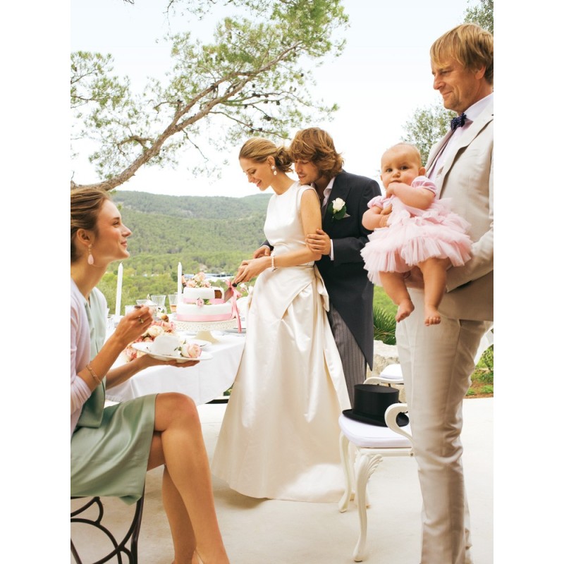 Pattern Long wedding dress...