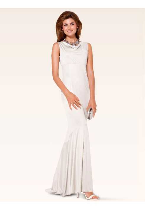 Pattern Maxi evening dress with swing neckline (Burda 1/2014, pattern number 6944 B)