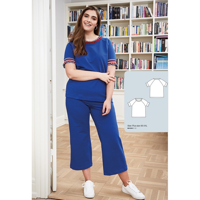 Pattern Pullover with...