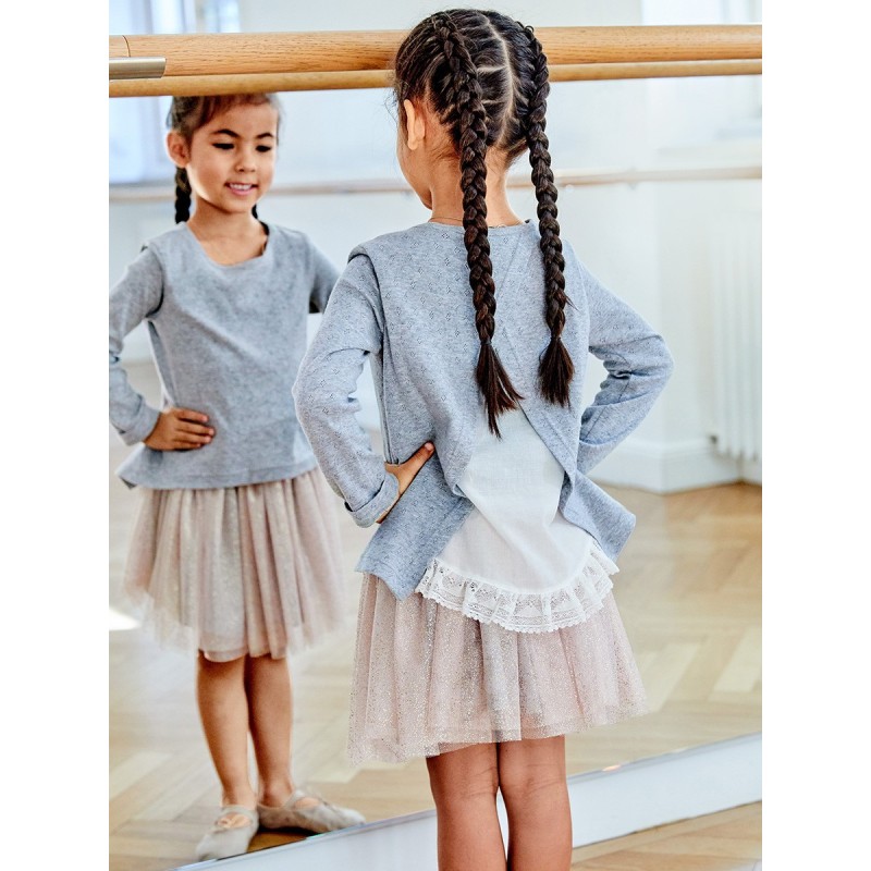 Pattern Pullover with a...