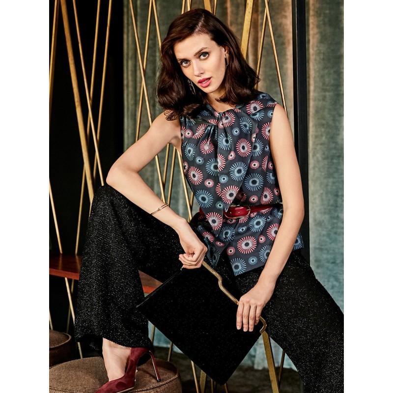 Pattern Vintage blouse with...