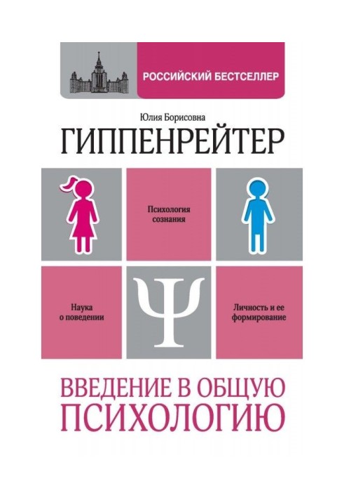 Введення в загальну психологію: курс лекцій