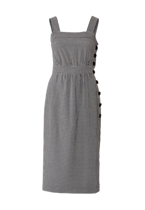 Pattern Narrow-cut sundress dress (Burda 6/2019, pattern number 101 B)