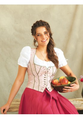 Pattern Silk corsage in Bavarian style (Burda 9/2011, pattern number 137)