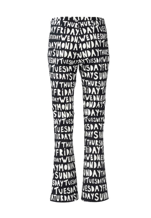 Pattern Flared gabardine trousers (Burda 2/2020, pattern number 6152 B)