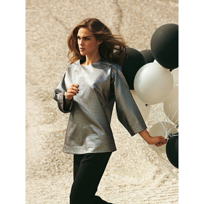 Выкройка Блуза прямого кроя...