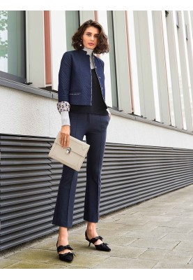 Pattern Straight-cut jacket with stand-up collar (Burda 2/2018, pattern number 112 A)