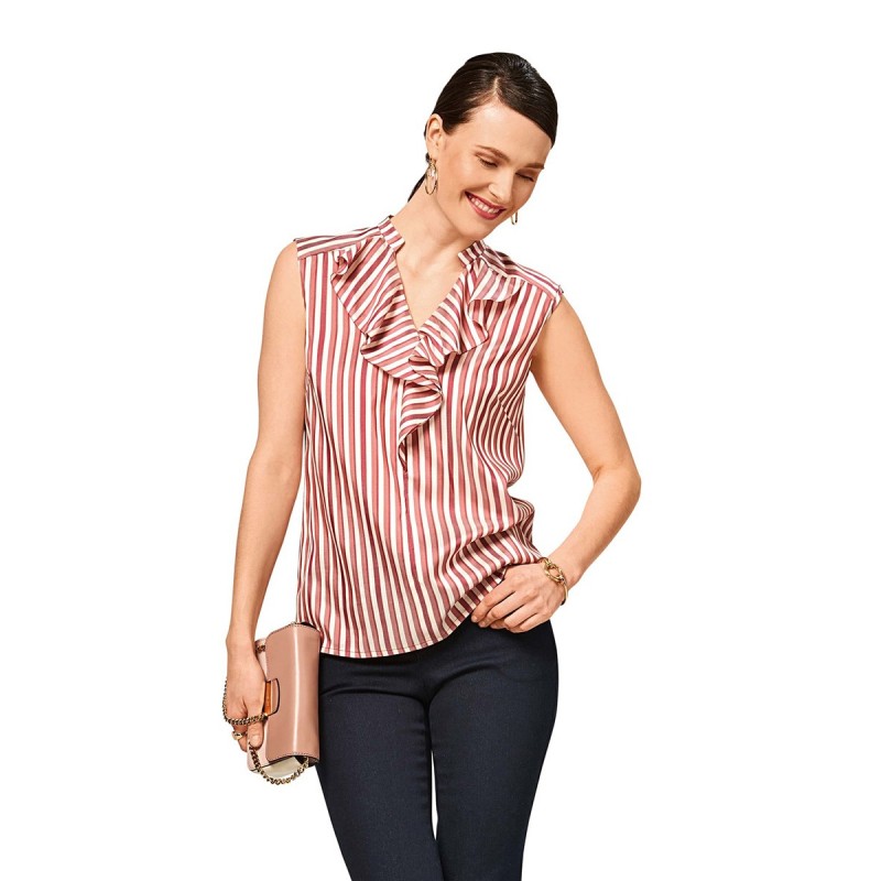 Викрійка Блуза з жабо і...