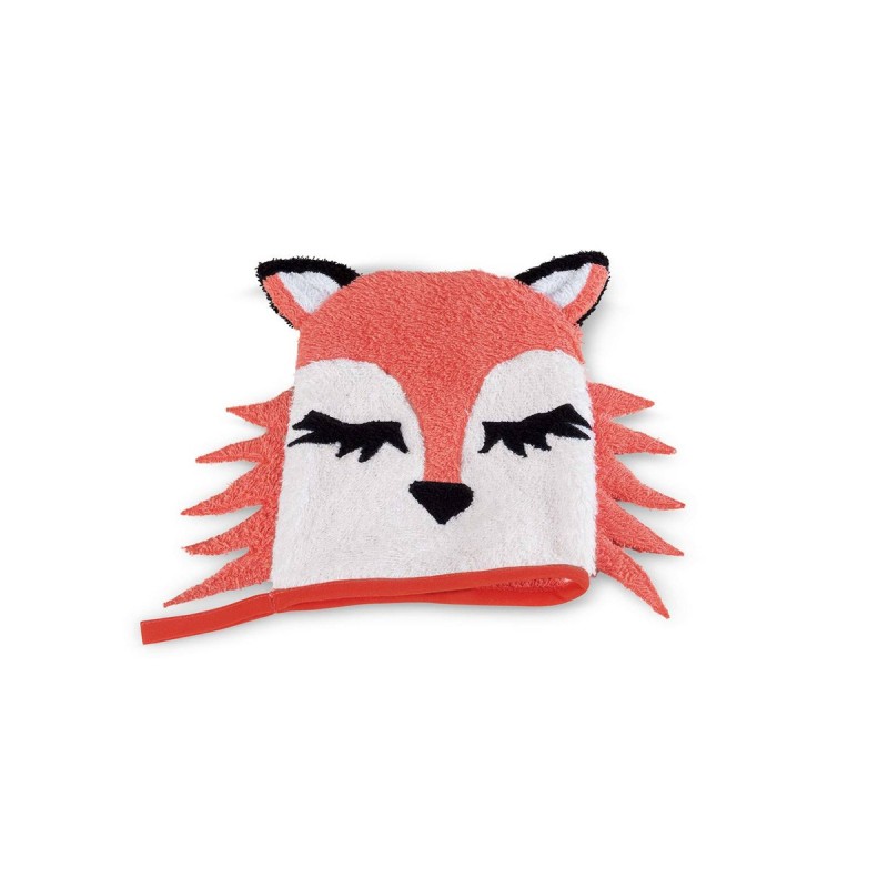 Pattern Wash glove "Fox"...