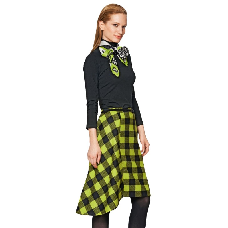 Pattern Skirt with an...