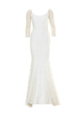 Pattern "Mermaid" lace wedding dress (Burda 3/2010, pattern number 112)