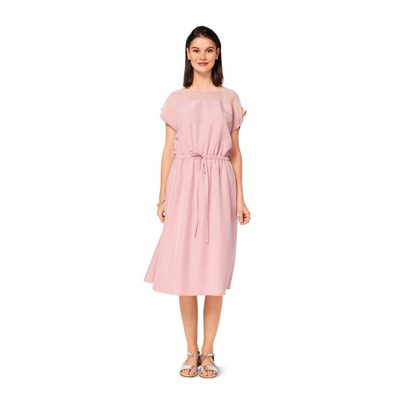 Pattern Midi length dress...