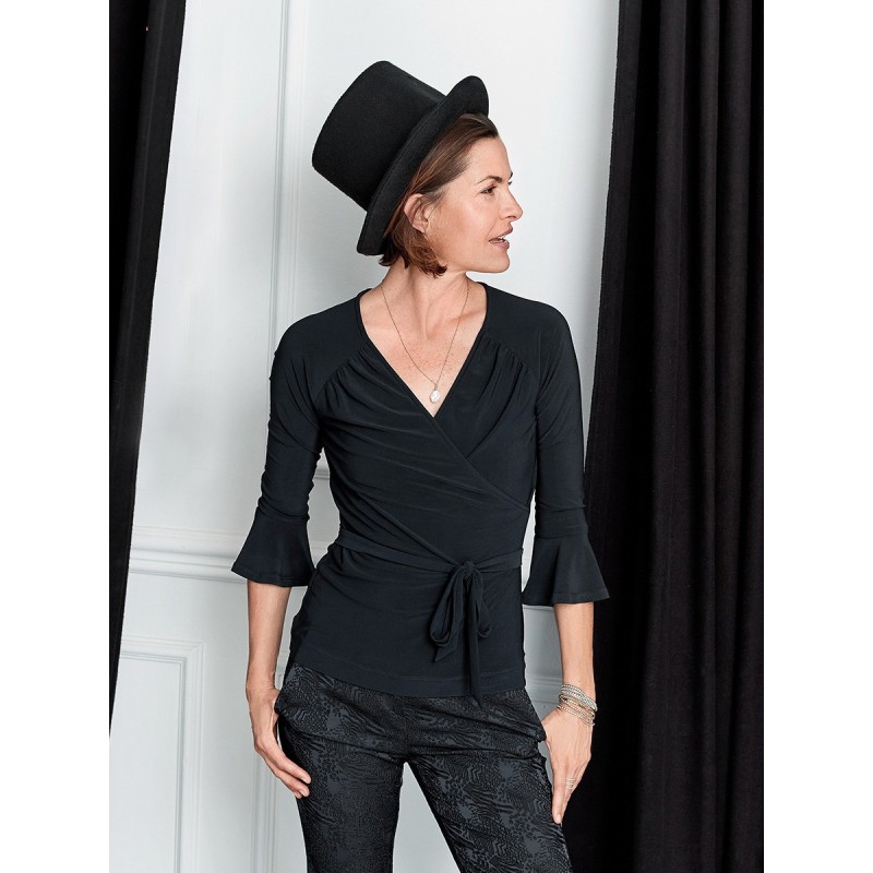 Выкройка Пуловер с запахом...