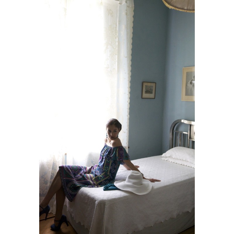 Pattern Straight cut dress...