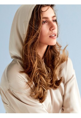 Pattern Satin anorak with a hood (Burda 1/2020, pattern number 107 A)