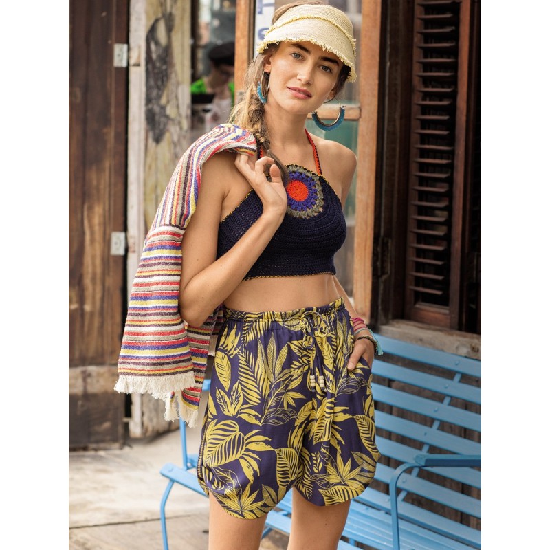 Pattern Shorts on an...