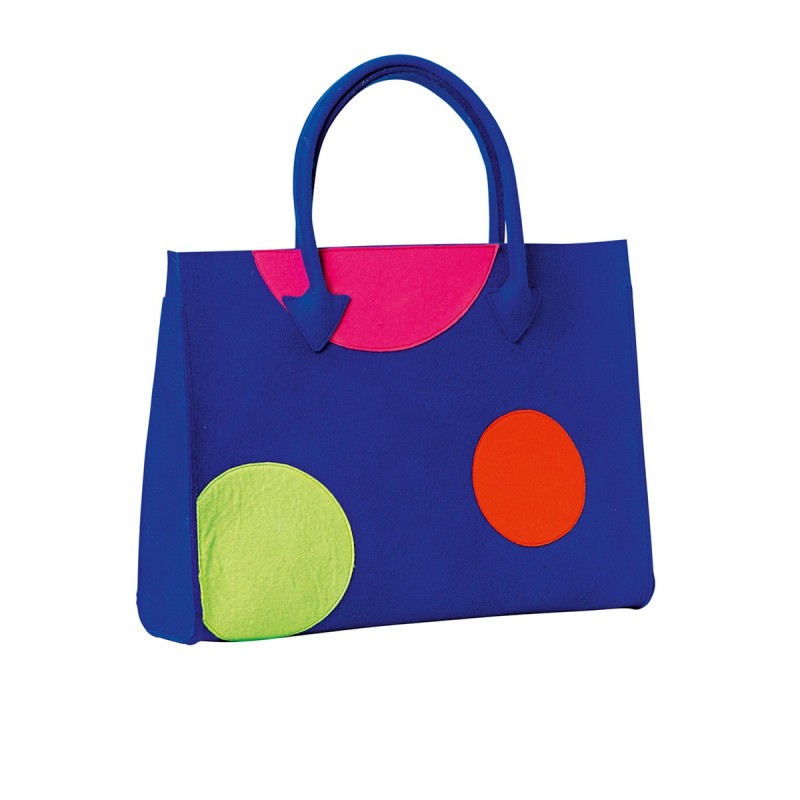Pattern Felt bag with...