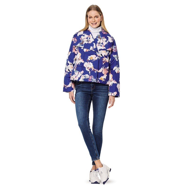 Pattern Quilted jacket with...