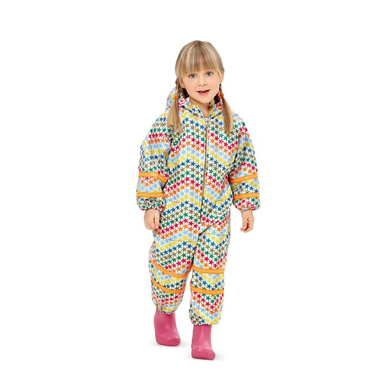 Pattern Jumpsuit with hood...