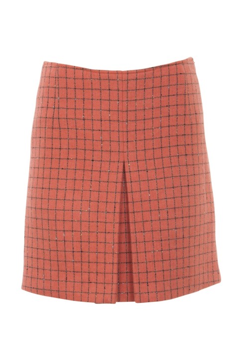 Pattern Mini skirt with opposite pleat (Burda 9/2012, pattern number 116 A)