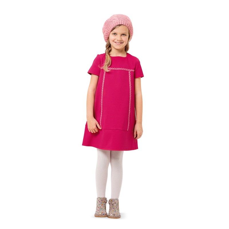 Pattern A-line dress with...