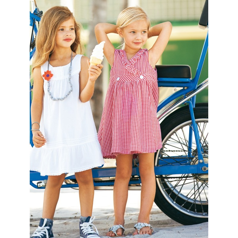 Pattern Sleeveless dress...