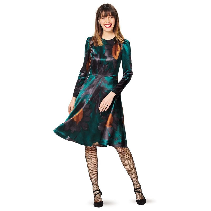 Pattern Dress with sleeves...