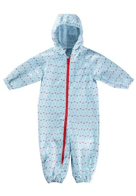 Pattern Jumpsuit with raglan sleeves and hood (Burda 3/2020, pattern number 131)