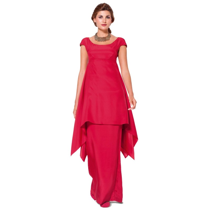 Pattern Evening dress with...