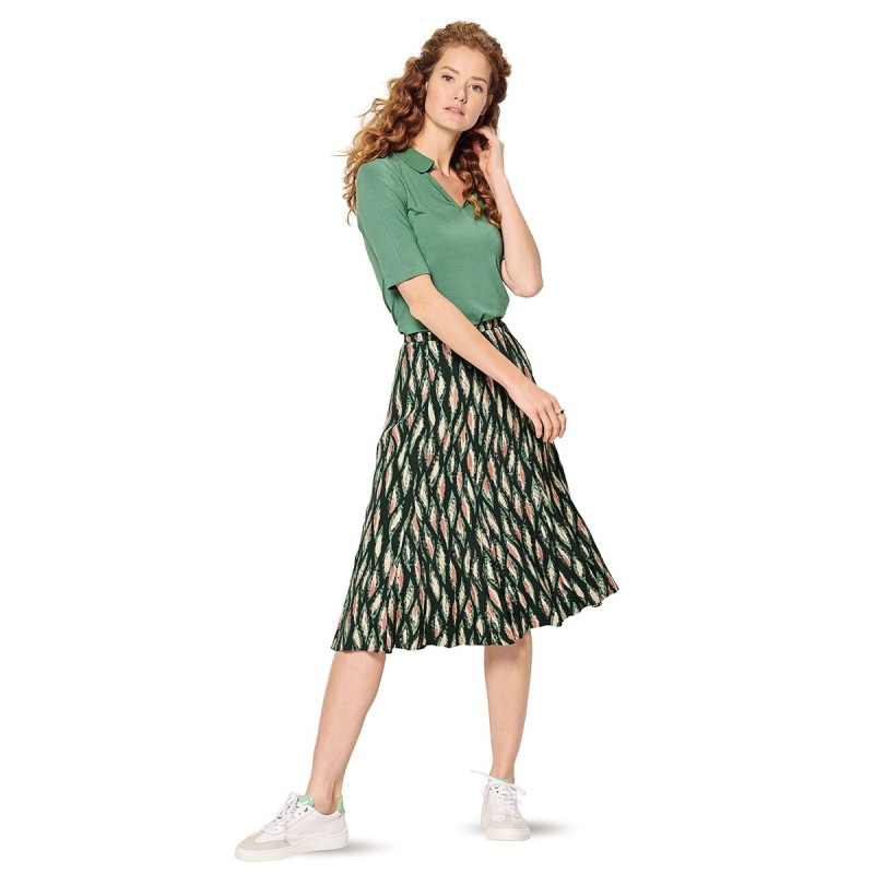 Pattern Skirt with sewn-in...