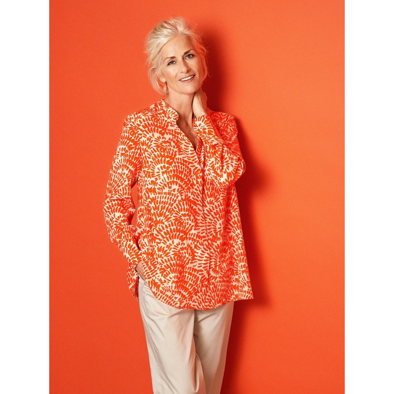 Pattern Blouse A-silhouette...