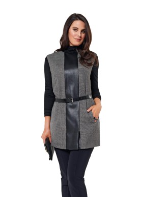 Pattern Dress-coat with button fastening (Burda 2/2014, pattern number 6861 B)