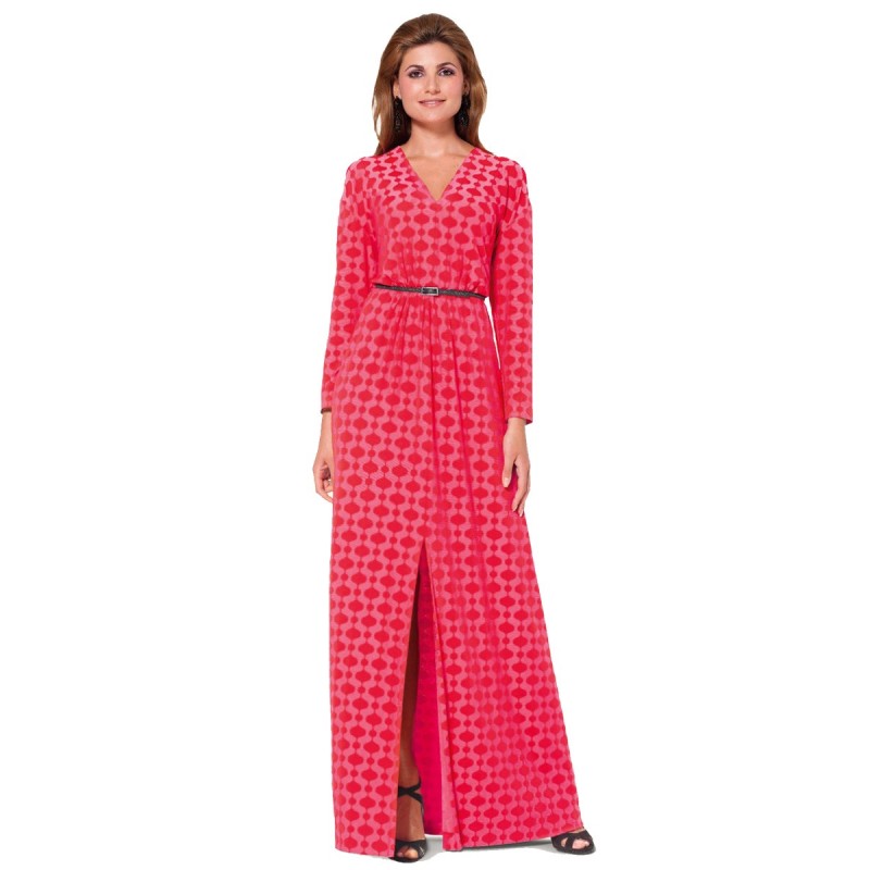 Pattern Knitted maxi dress...