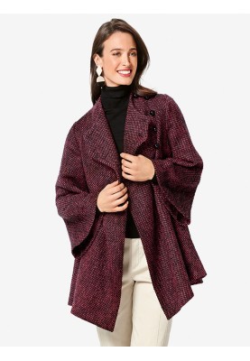 Pattern Tweed jacket with flared sleeves (Burda 2/2019, pattern number 6275 B)