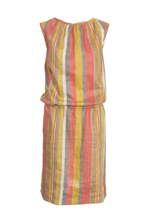 Pattern Striped summer dress (Burda 4/2011, pattern number 115 A)