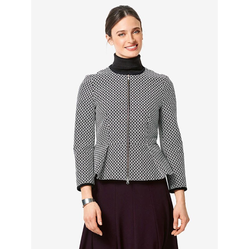 Pattern Jacket with a...