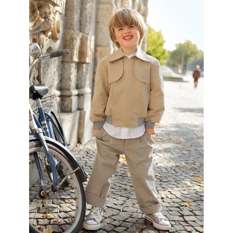 Pattern Sports blouse in...