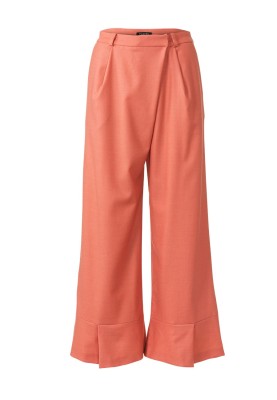 Pattern Pants with a spacious cut, length 7/8 (Burda 2/2018, pattern number 117)