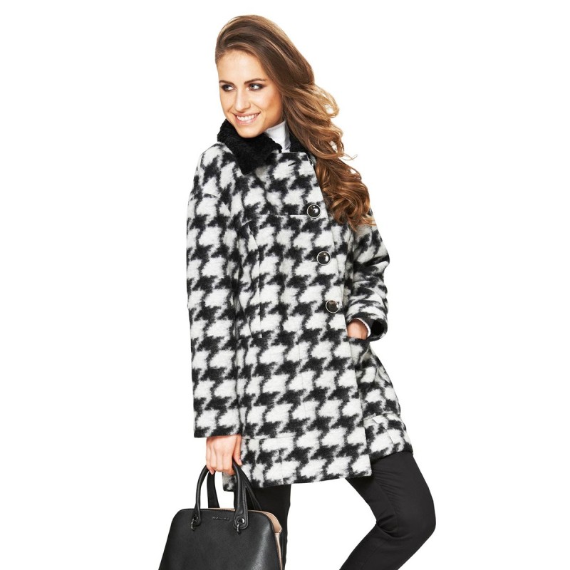 Pattern O-line jacket with...
