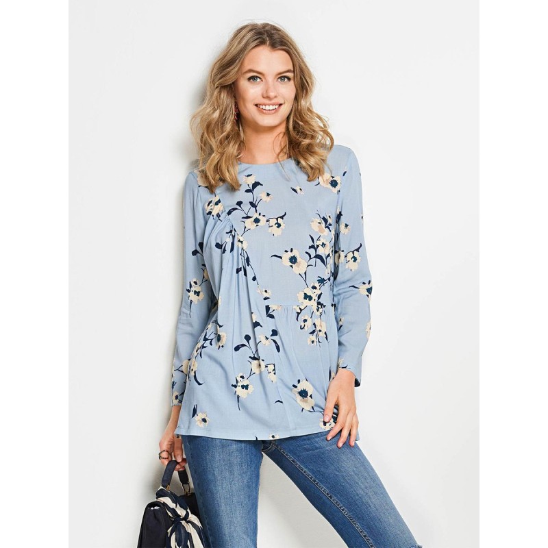 Pattern Blouse with frill...